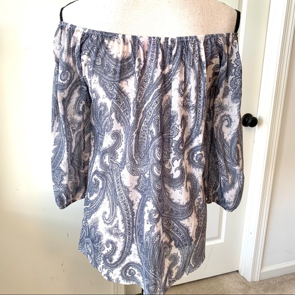 SWEET PEA by STACY FRATI Semi-Sheer Blouse—SZ. SM - Picture 3 of 16